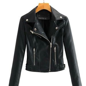 Leather jacket